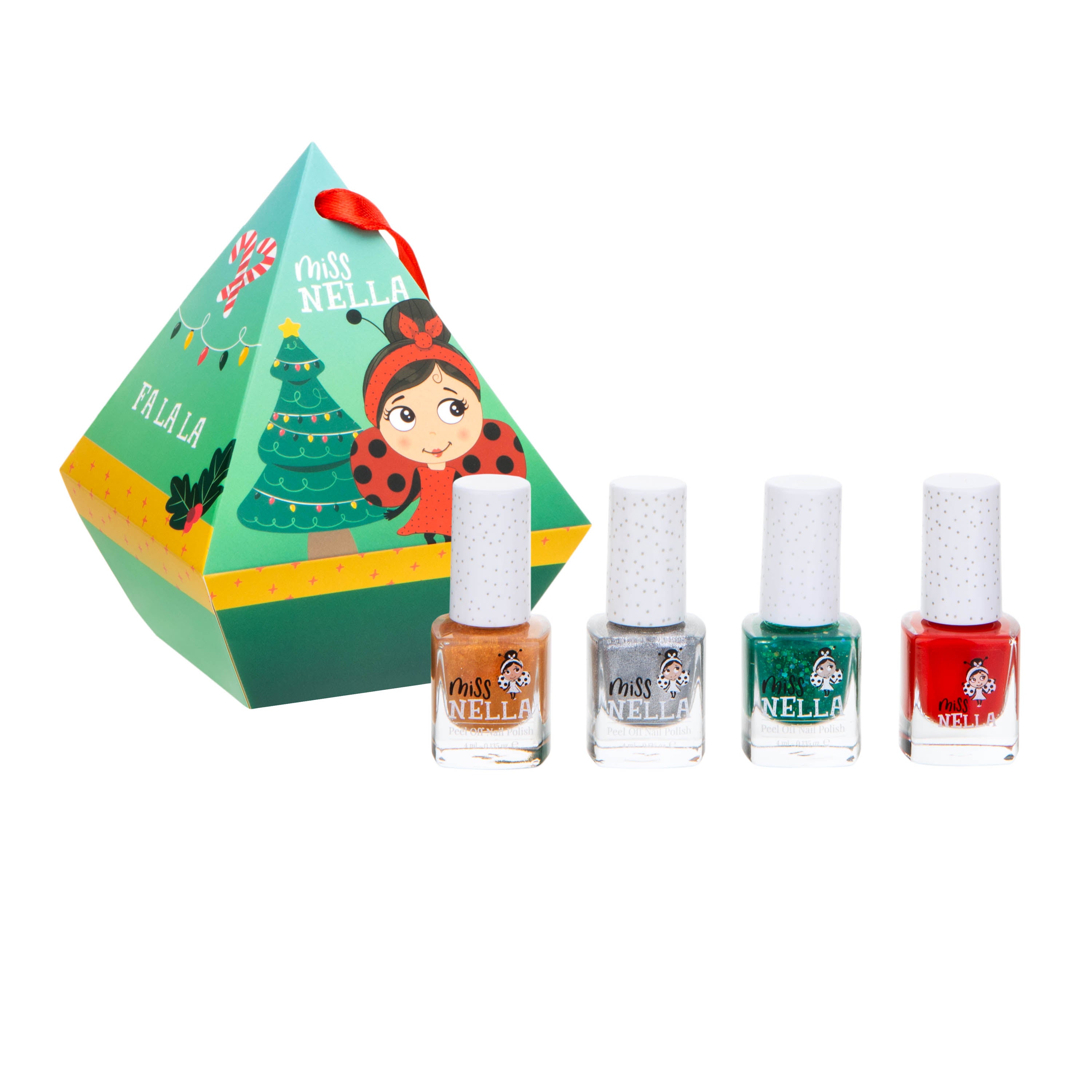 Twinkle Festive Diamond Hanger 4 Nailpolishes