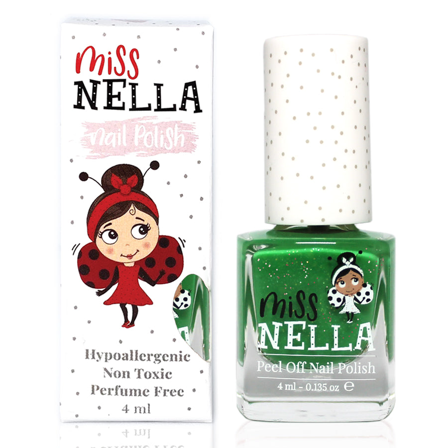 Kiss the Frog Glitter 4ml Peel off Kids Nail Polish