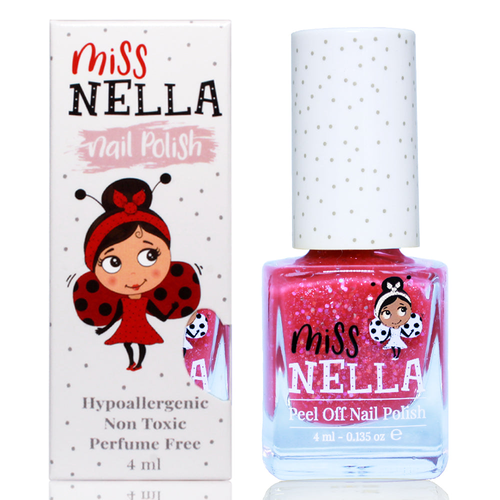 Sugar Hugs Glitter 4ml Peel off Kids Nail Polish