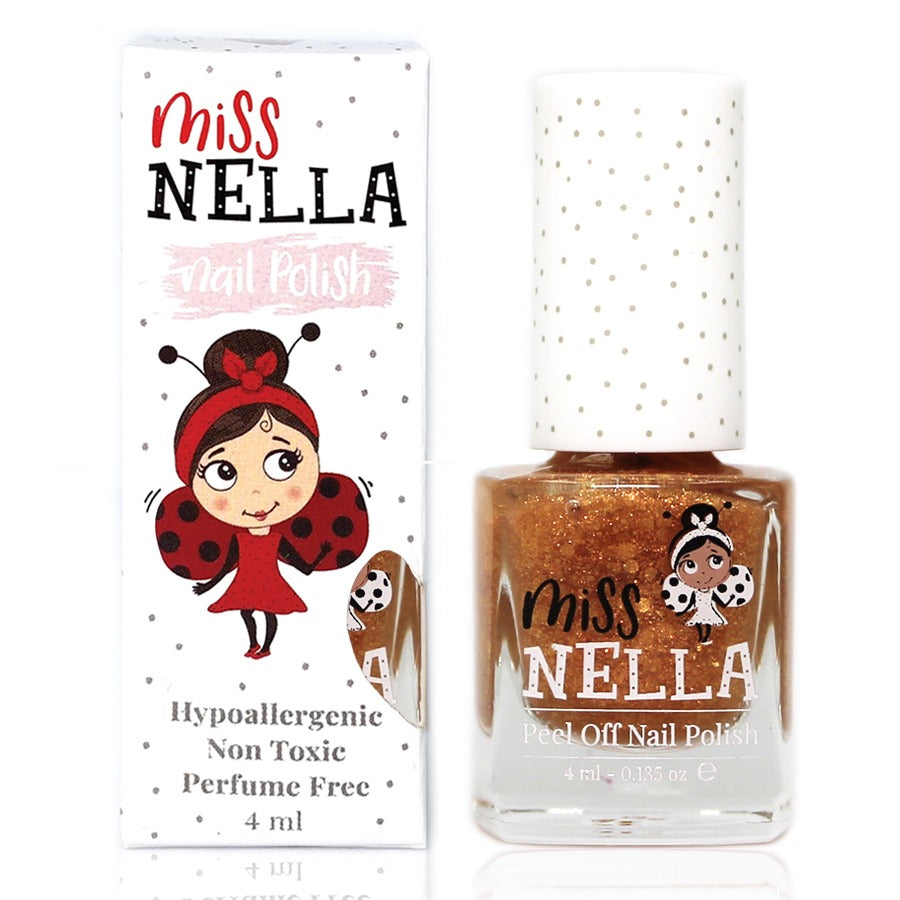 Open, Sesame Glitter 4ml Peel off Kids Nail Polish